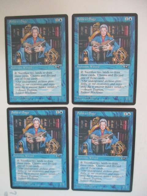 MAGIC  THE GATHERING - SOLDEVI SAGE - ALLIANCES