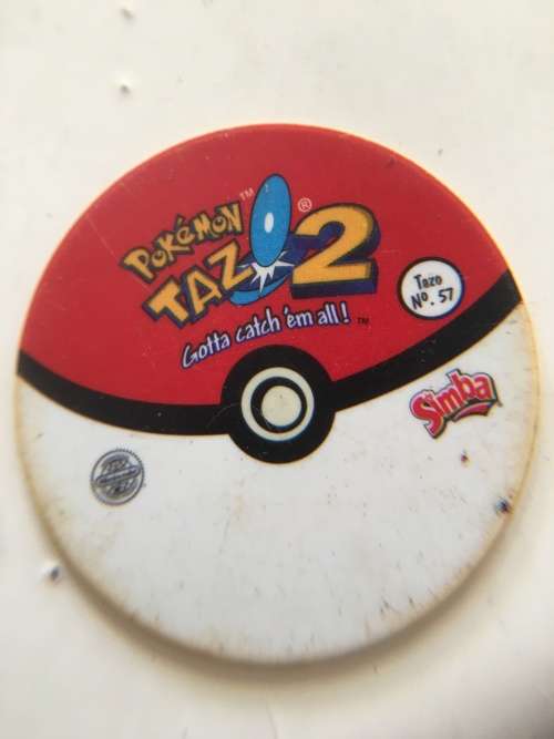 POKEMON  - TAZO - SNORLAX