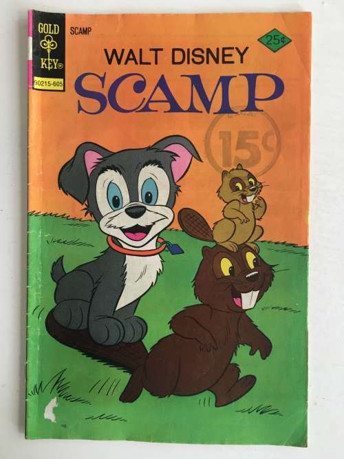 GOLD KEY COMICS - WALT DISNEY - SCAMP  NO. 29 - 1976