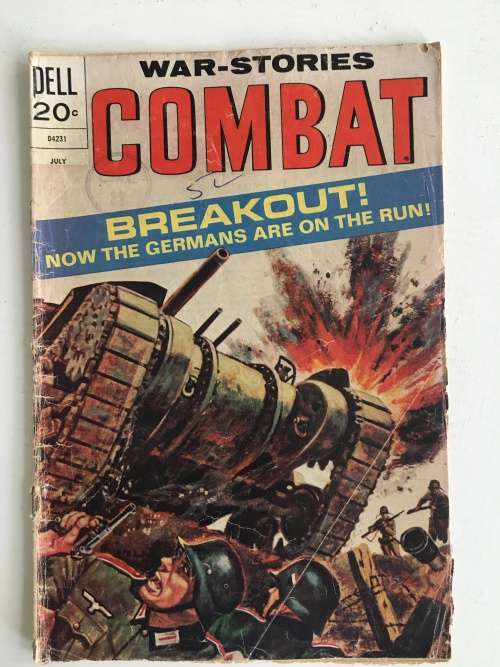 DELL COMICS - COMBAT - WAR-STORIES - NO. 39 - 1973