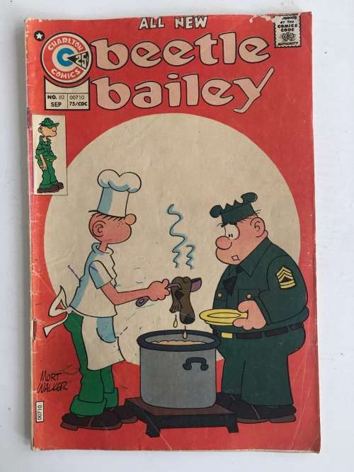CHARLTON COMICS - BEETLE BAILEY - VOL. 8  NO. 112 - 1975