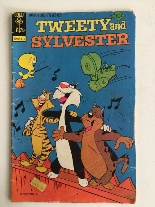 GOLD KEY COMICS - TWEETY AND SYLVESTER -  NO. 63  - 1976