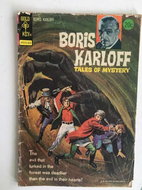 GOLD KEY COMICS - BORIS KARLOFF -  NO. 53 - 1974