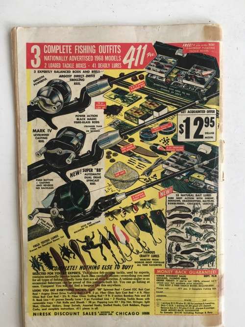 GOLD KEY COMICS -  NO. 2  1968 - HANNA BARBERA - SUPER TV HEROES