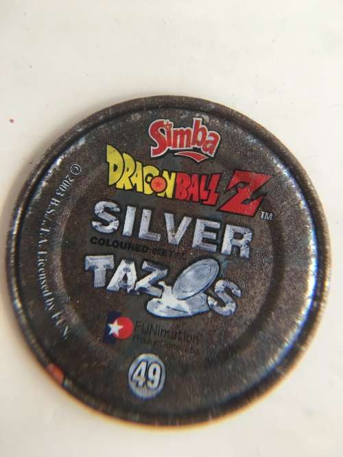 SIMBA METAL DRAGON BALL Z TAZO NO. 49