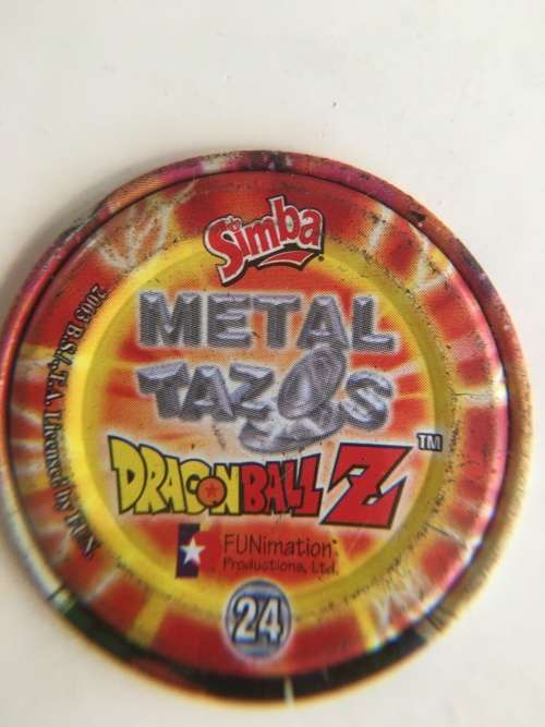 SIMBA DRAGON BALL Z TAZO - NO.24