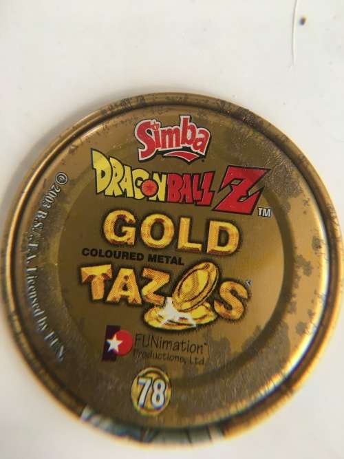 METAL SIMBA DRAGON BALL Z TAZO - NO. 78