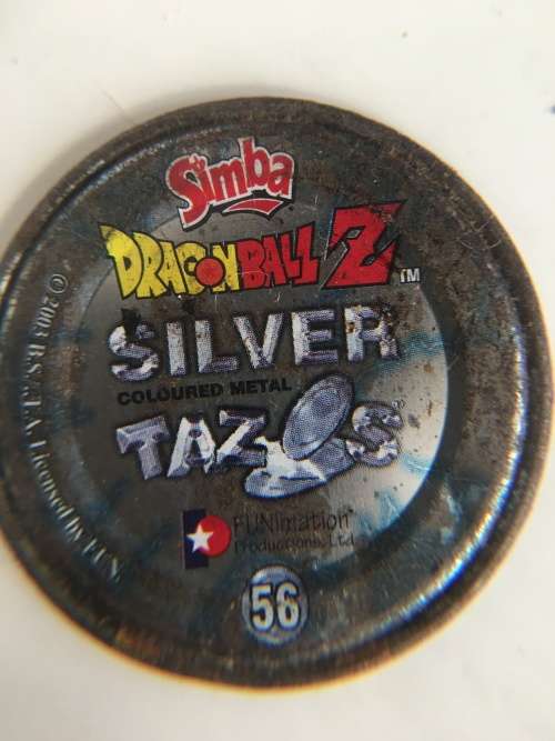 METAL SIMBA DRAGON BALL Z TAZO - NO. 56
