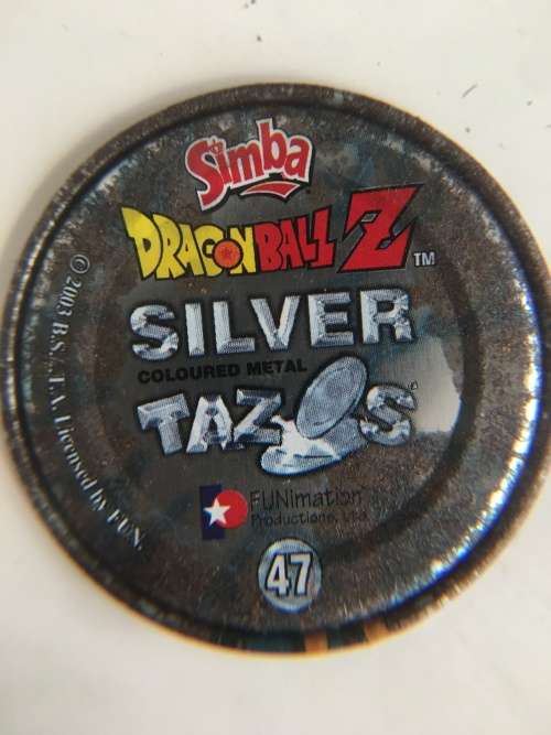 METAL SIMBA DRAGON BALL Z TAZO - NO. 47