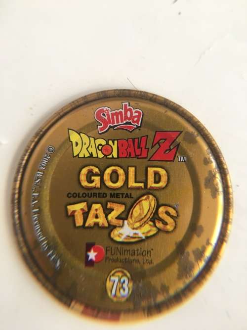 METAL SIMBA DRAGON BALL Z TAZO - NO. 73
