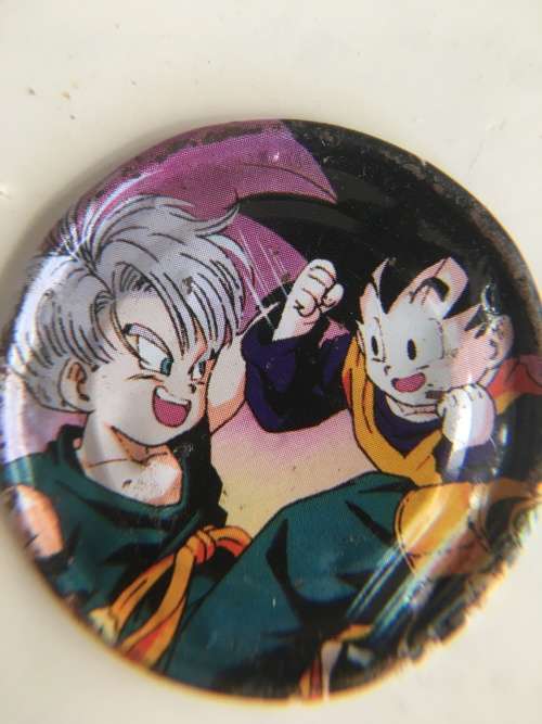METAL SIMBA DRAGON BALL Z TAZO - NO. 1