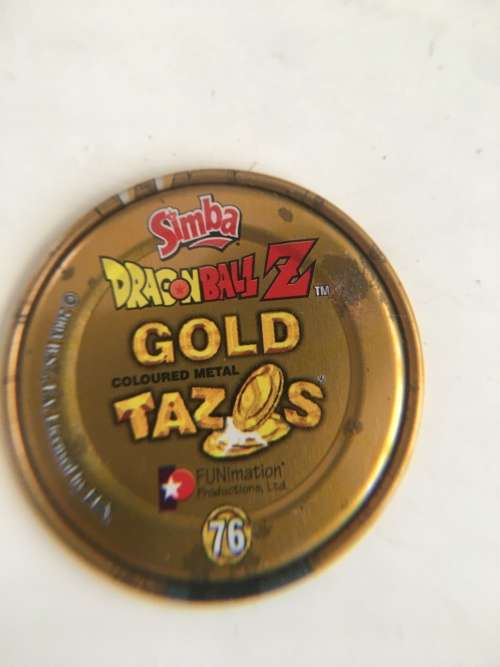 METAL SIMBA DRAGON BALL Z TAZO - NO. 76