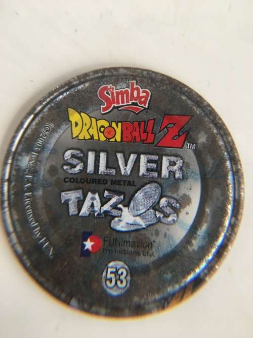 METAL SIMBA DRAGON BALL Z TAZO - NO. 53