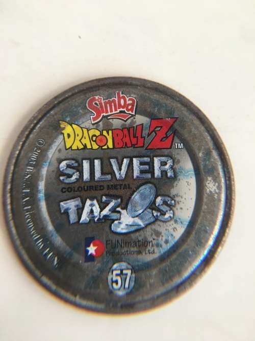 METAL SIMBA DRAGON BALL Z TAZO - NO. 57