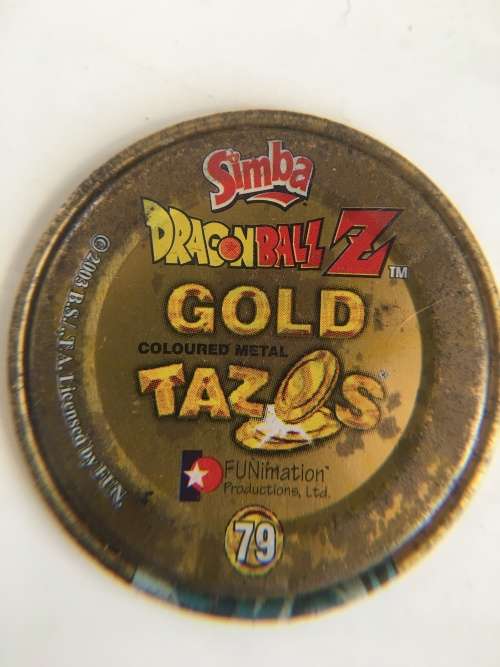 METAL SIMBA DRAGON BALL Z TAZO - NO. 79