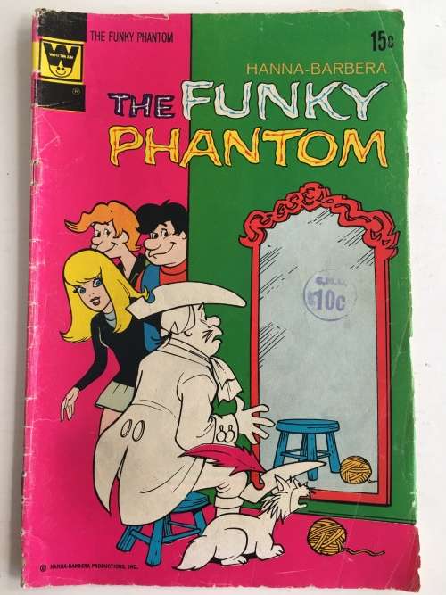 WHITMAN COMICS - THE FUNKY PHANTOM NO. 4 - 1972