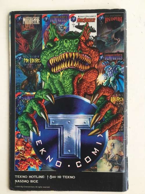 TEKNO COMICS - LEONARD NIMOY`S - PRIMORTALS - VOL. 1 NO. 4 - 1994