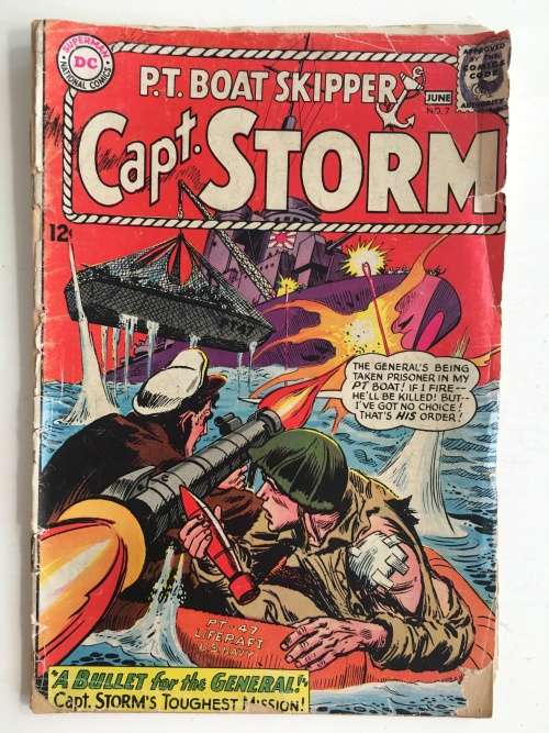 DC NATIONAL COMICS - CAPT. STORM  NO. 7 1965