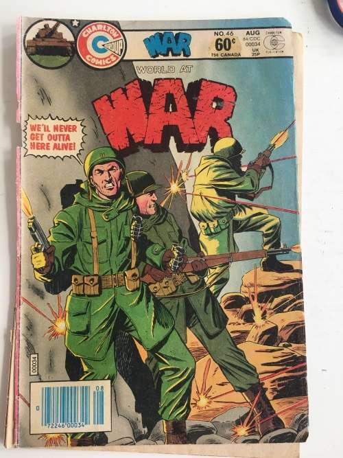 CHARLTON COMICS - WORLD AT WAR  VOL. 9 NO. 46. - 1984