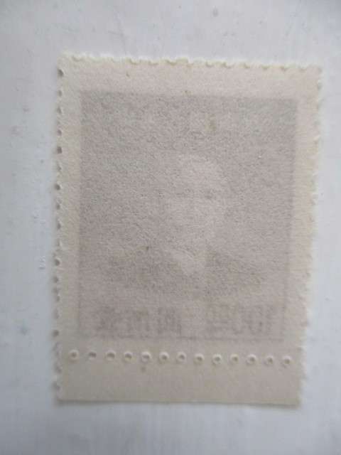 CHINA BROWN UNUSED 1949 UNUSED STAMP