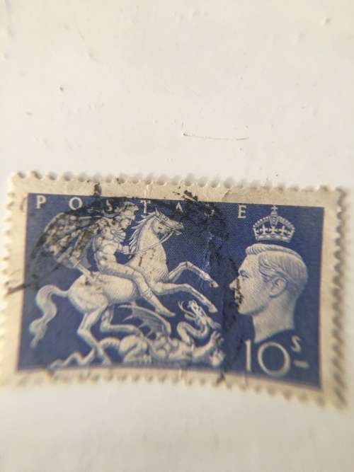 GREAT BRITAIN KING GEORGE VI 1951 USED STAMP
