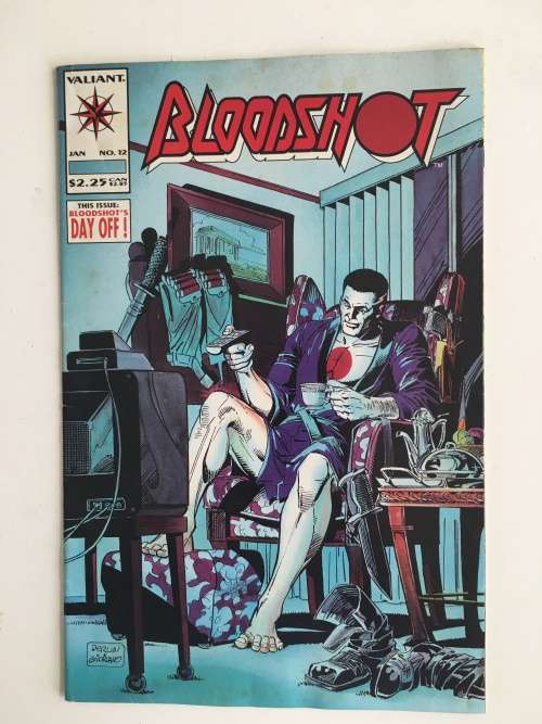 VALIANT COMICS - BLOODSHOT -  VOL. 1  NO. 12  - 1994