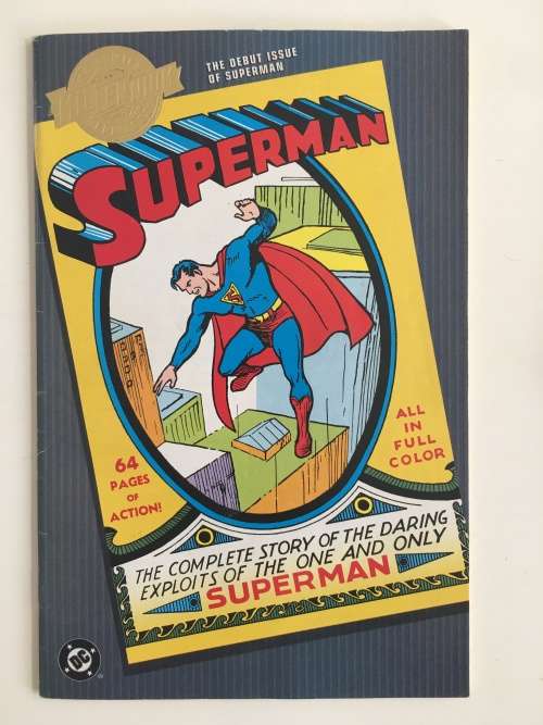 DC COMICS MELLENIUM ISSUE COMICS - NO. 1 - 2000 - SUPERMAN DEBUT ISSUE