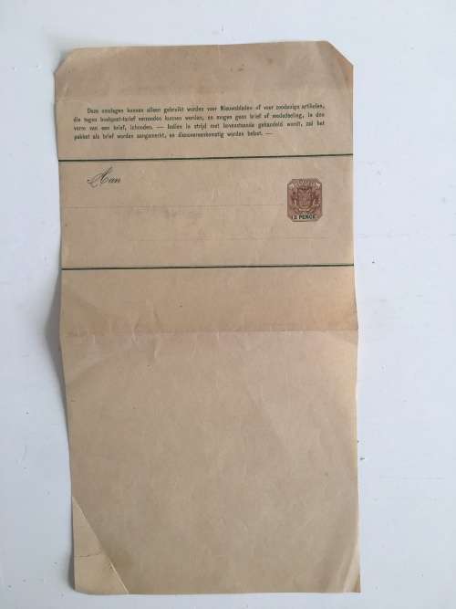 ANTIQUE - LETTER CARDS OUMA MALAN 1880-1867 - JOHN OGILIVINE NORTON 1840-1899 ANTIQUE TELEGRAMME