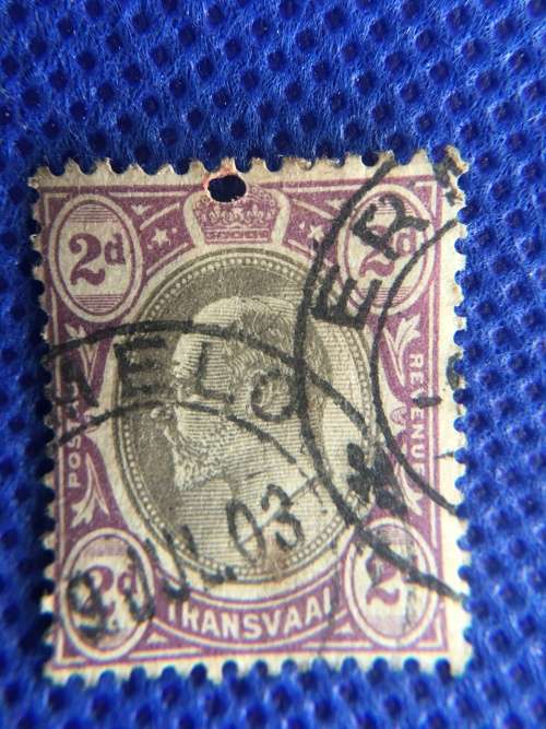 SOUTH AFRICA - TRANSVAAL USED STAMP