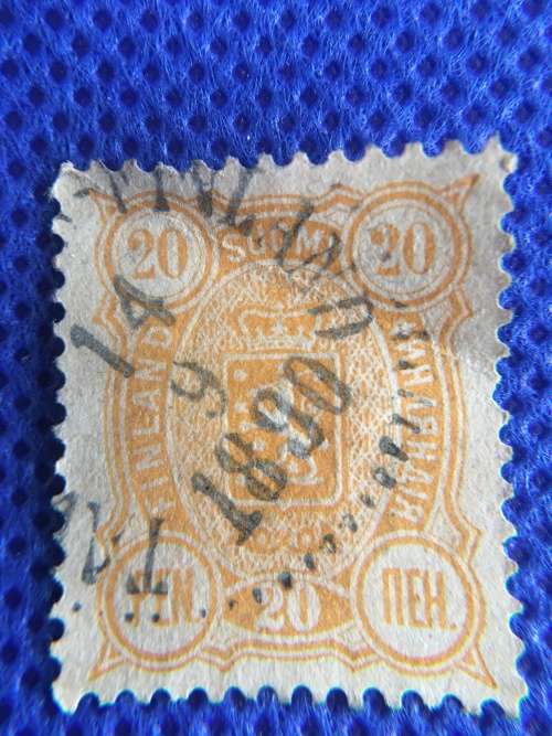 EUROPE - FINLAND - 1889 USED STAMP