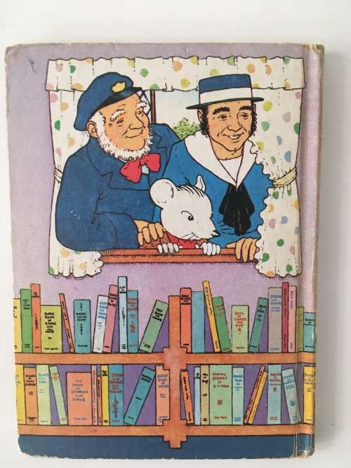 VINTAGE CHILDRENS BOOK - RUPERT AND THE JUMPING FISH -1977