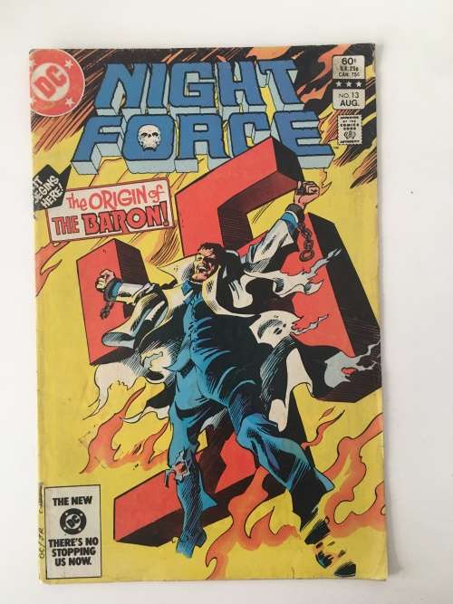 DC COMICS - NIGHT FORCE  VOL. 2 NO. 13 - 1983