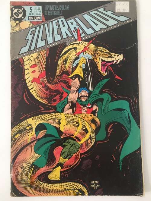 DC COMICS - SILVERBLADE - NO. 5  - 1987