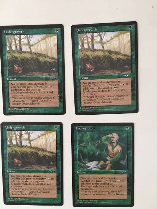 MAGIC THE GATHERING - UNDERGROWTH ALLIANCES