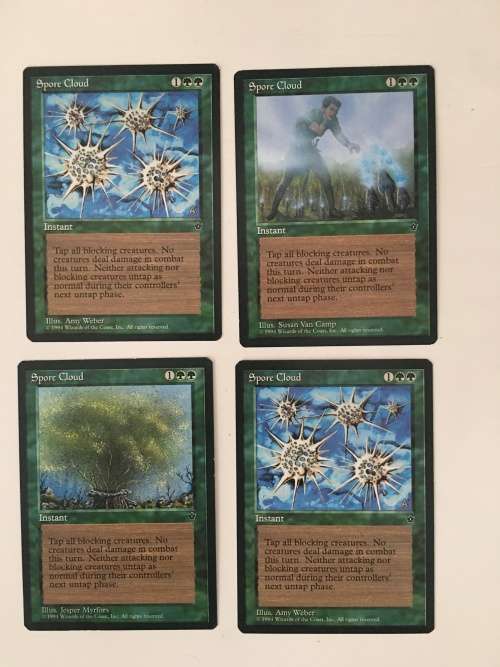 MAGIC THE GATHERING - SPORE CLOUD ONE SET  AND ONE FREE
