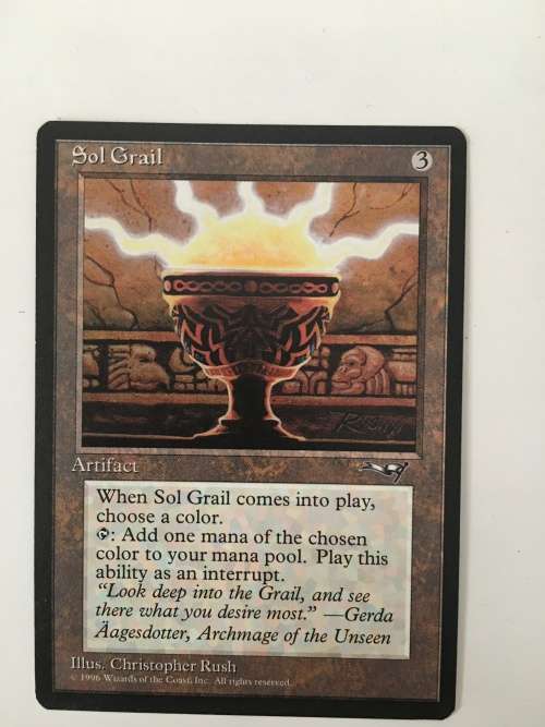 MAGIC THE GATHERING - SOL GRAIL