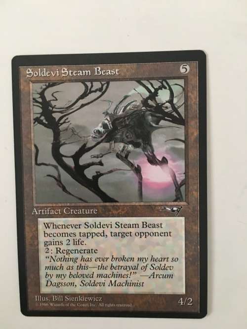 MAGIC THE GATHERING - SOLDEVI STEAM BEAST