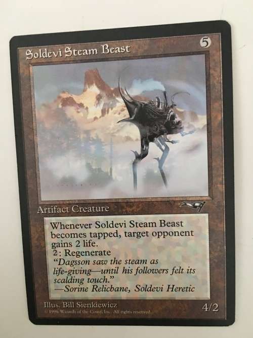 MAGIC THE GATHERING - SOLDEVI STEAM BEAST