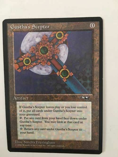MAGIC THE GATHERING - GUSTHA`S SCEPTER - ALLIANCES