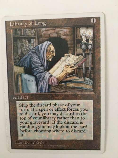 MAGIC THE GATHERING - LIBRARY OF LENG - 4TH EDITION