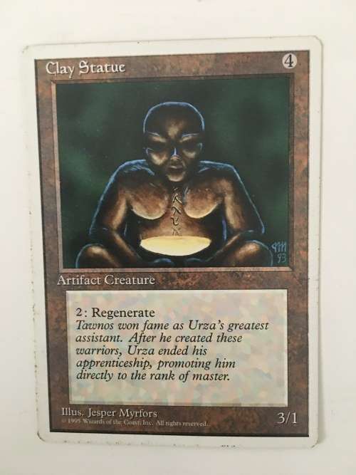 MAGIC THE GATHERING - CLAY STATUE - 4TH EDITION
