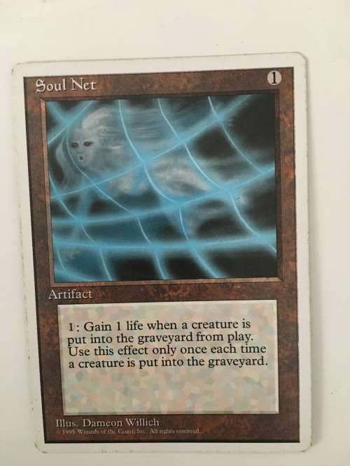 MAGIC THE GATHERING - SOUL NET - 4TH EDITION