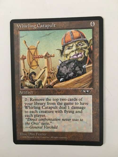 MAGIC THE GATHERING - WHIRLING CATAPULT - ALLIANCES