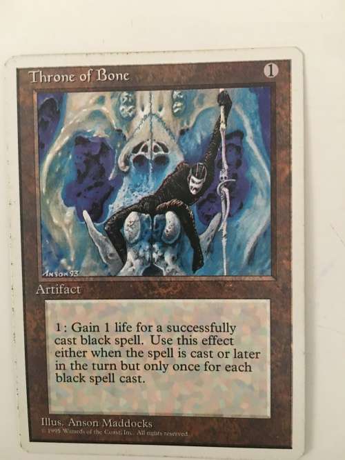 MAGIC THE GATHERING - THRONE OF BONE - 4TH EDITION