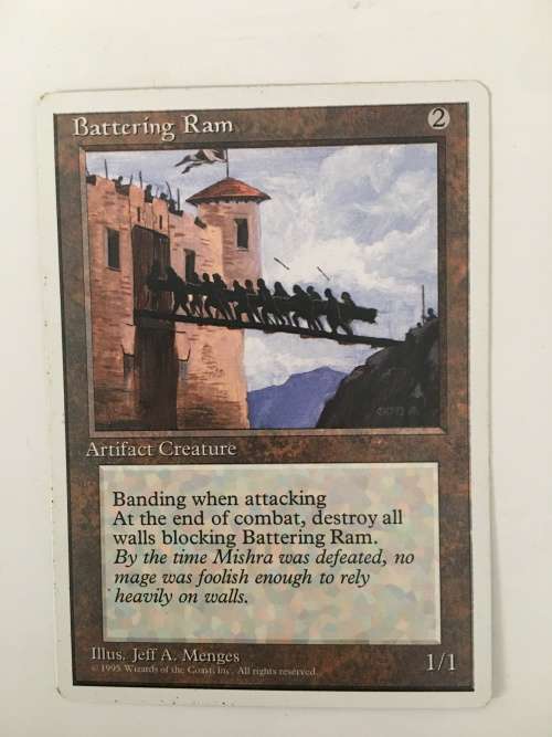 MAGIC THE GATHERING - BATTERING RAM - 4TH EDITION