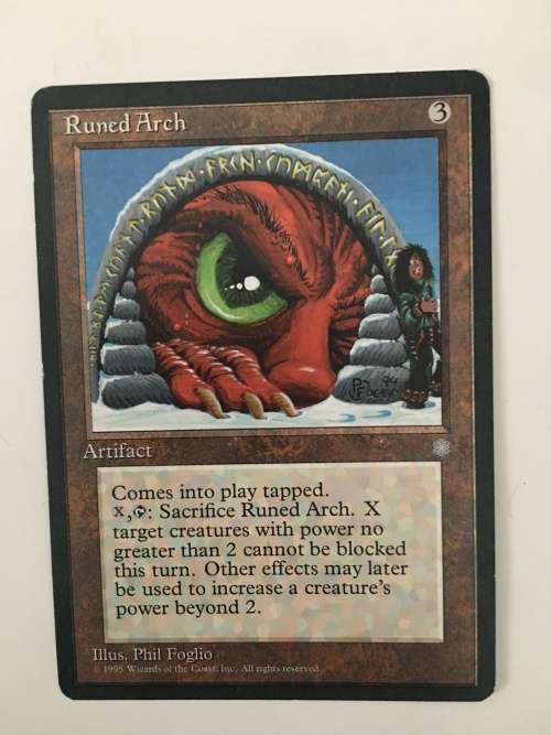 MAGIC THE GATHERING - RUNED ARCH - ICE AGE