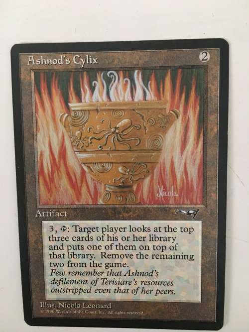 MAGIC THE GATHERING - ASHNOD,S CYLIX - ALLIANCES