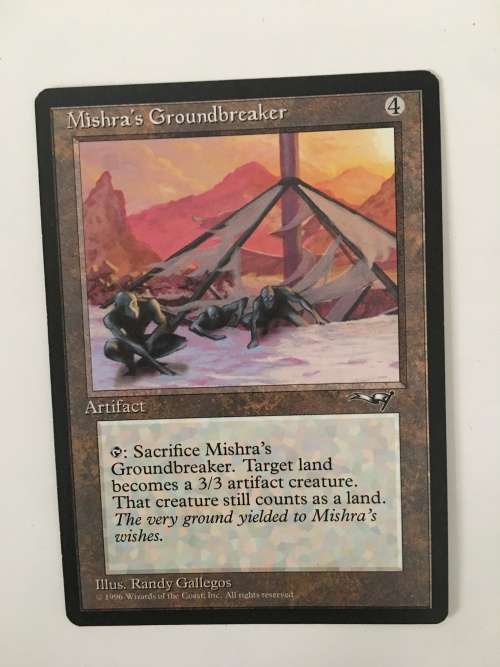 MAGIC THE GATHERING - MISHRA`S GROUNDBREAKER - ALLIANCES