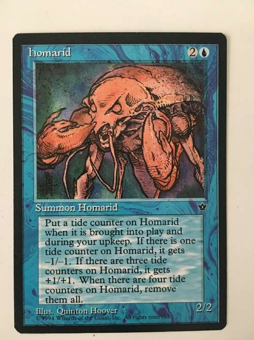 MAGIC THE GATHERING - SET OF 4 CARDS - HOMARID - CHRONICALS