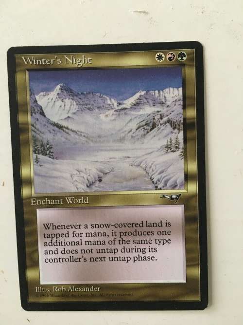MAGIC THE GATHERING- WINTER`S NIGHT ALLIANCES